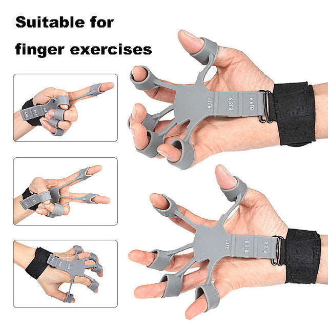 Metal-Hook Grip Strength Trainer